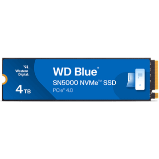 WD Blue SN5000 SSD - 4TB - PCIe 4.0 - M.2 2280