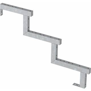 Plus 34,2° Trappevange 3-trin m/beslag - Trindybde 28 cm