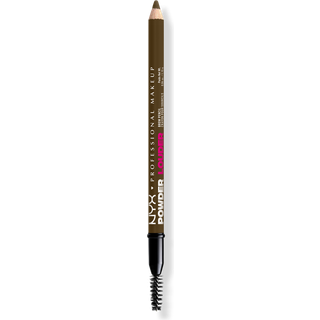 NYX Professional Makeup Powder Louder Øjenbrynsblyant med børste Skygge Taupe 1 stk. - 1 stk.