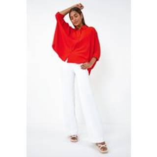 Roman Roman Orange Relaxed Smart Stretch Shirt