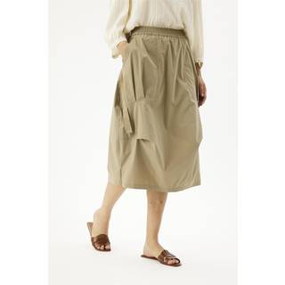 IN FRONT Gianna Nederdel, Farve: Sand, Størrelse: S, Dame
