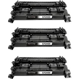 Kompatibel toner HP 59X - CF259X, 3 stk. rabatpakke 30000 sider