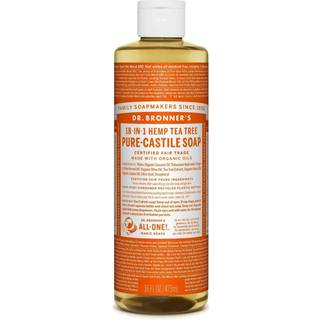 Dr. Bronner's Pleje Flydende sæber tetræ 18-i-1 natursæbe 475 ml (211,00 kr / 1 l) - 475 ml