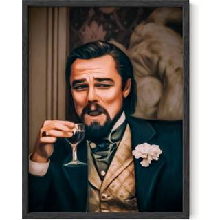 Haus og nuancer Leonardo DiCaprio Meme -plakater - TV Wall Art Funny Meme -plakater til fyre Dorm Meme Maleri Vægplakater Sjove plakater til teen