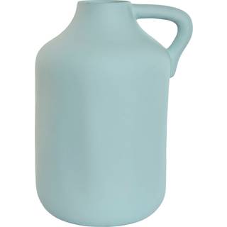 Vase Home ESPRIT Himmelblå Stentøj Traditionel stil 36 x 31 x 48 cm