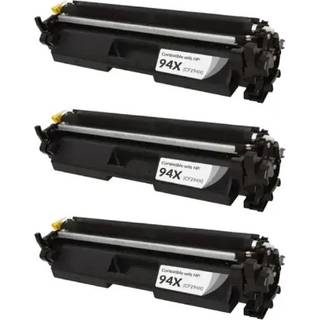 Kompatibel toner HP 94X - CF294X, 3 stk. rabatpakke 8400 sider