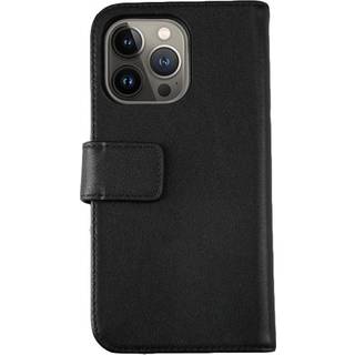 iPhone 12/12 Pro Plånboksfodral Läder Rvelon - Svart