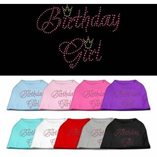 Födelsedagsflicka strass skjorta baby blå s