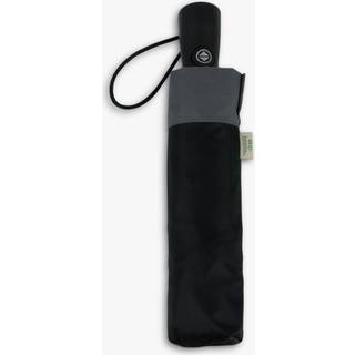 Totes Totes ECO-BRELLA Auto Åbn Luk Dobbelt Canopy Paraply