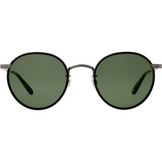 Garrett Leight WILSON SUN BK-PW/SFPG15 49 Solbriller Mænd Black - Gunmetal - 49mm