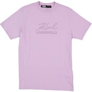 KARL LAGERFELD Herren T-Shirt violett