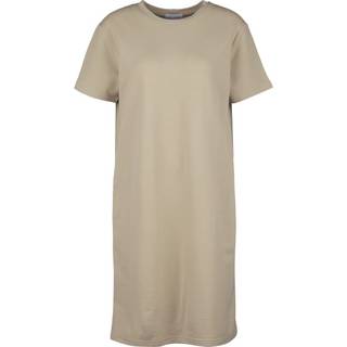 We Norwegians Women's Peak T-Shirt Dress Kjole Damer størrelse M farve beige