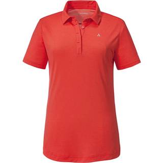 Schöffel Women's Polo Shirt Scheinberg Polo-shirt Damer størrelse 46 farve rød