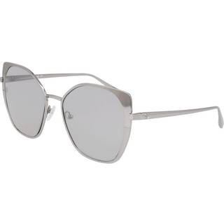 LONGCHAMP Kvinde LO175S 040 Solbriller Metal Sølv Firkantet Normal