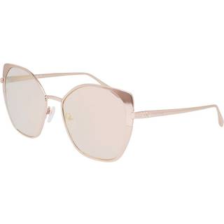 LONGCHAMP Kvinde LO175S 770 Solbriller Metal Guld Firkantet Normal