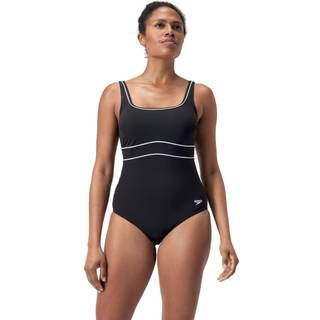 Women's Shaping Contour Eclipse Swimsuit Black/White