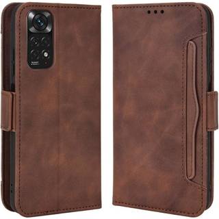 SKALO Xiaomi Redmi Note 11 6-RUM Pungetaske - Brun