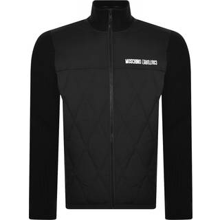 Moschino Knit Sleeve Jacket Black