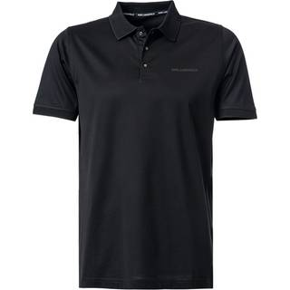 KARL LAGERFELD Herren Polo-Shirt schwarz