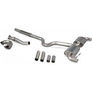 Scorpion Turbo-back Res De-cat System - Renault MK3 CLIO 197/200 F4RT Engine Conversion