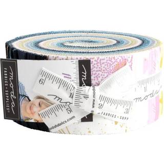 Zen Chic Bluish Jelly Roll 40 2,5-tommer Strips Moda Fabrics 1820JR