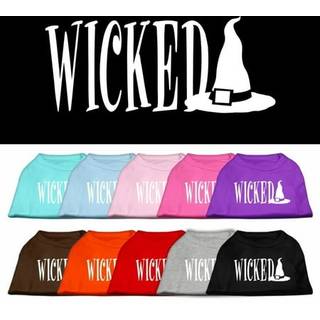 Wicked Screen Print Shirt Red XXL