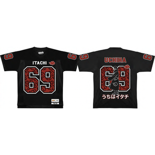 NARUTO - Itachi Akatsuki - T-Shirt Sports US Replica unisex (XXL)