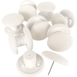 Primpins dyne klip - klassisk linned - 20 farver til rådighed - dobbeltsidet pin -fastgørelseselementer - forhindrer dyne i at skifte i dækning (