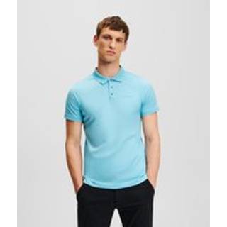 KARL LAGERFELD Herren Polo-Shirt blau
