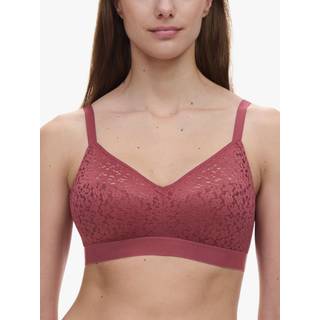 Chantelle Easyfeel Norah BH uden bøjle, brun, Størrelse: 85E, Dame
