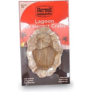 (2 pakke) Flukers lagune/skål til eremittekrabber