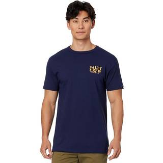 Salty Crew T-Shirt - Yellowfin Classic Navy