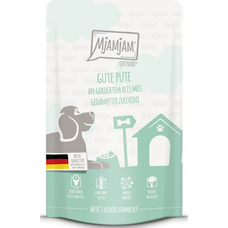 MjAMjAM Mos - lækker kalkun med kogte ris og dampet squash 135.60 DKK/1 kg (12 x 125.0g)