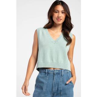Vans - Syd Sweater Vest, Woman, Blue, Size: XS - Blue - XS