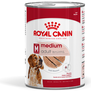 Royal Canin Medium Adult Loaf vådfoder til hunde 12x410 g