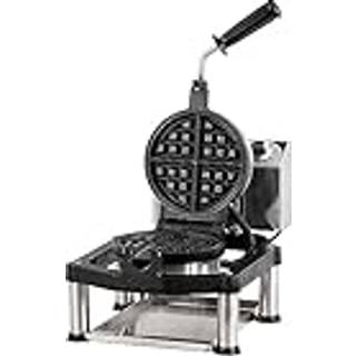 Rund professionel vaffelmaskine 180Â° åbning