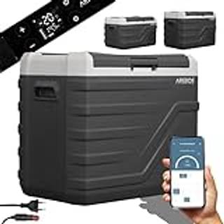 Arebos® Kompressor køleboks 43L APP-styring USB-tilslutning ECO-tilstand Kulde- og varmefunktion
