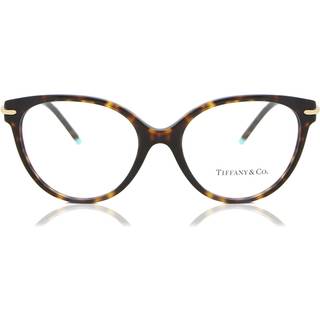 Tiffany Kvinde TF2217 8015 Optiske stel Acetat Skildpadde Transparent Cat Eye Normal