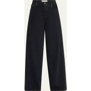 Agolde Low Slung Baggy wide-leg jeans - black - S