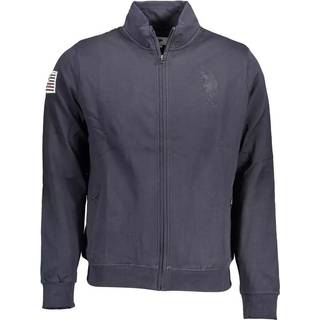 U.S. POLO ASSN. Blue Cotton Men Sweater