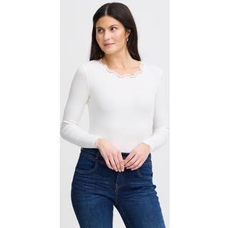 Fransa FRHIZAMOND T-shirt - Hvid - Str XXL - Damer