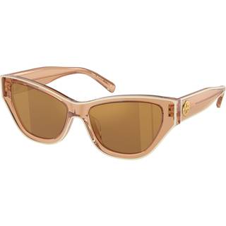 Tory Burch TY7206U 20016H 54 Solbriller Kvinder Brun - Ivory White - 54mm