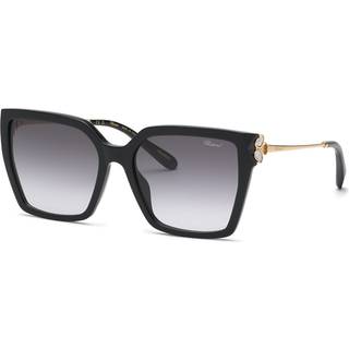 Chopard SCH371V 0700 56 Solbriller Kvinder Black - Shiny Black - 56mm