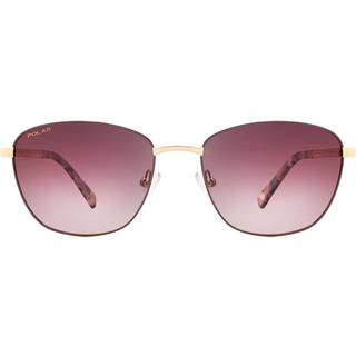 Polar Guld 305 Polarized 03/R 54 Solbriller Mænd Brun - Gold - 54mm