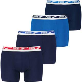 PUMA Boxers (4-pack) Men, Clothing, Blue Combo, 4 - Blue Combo - 4