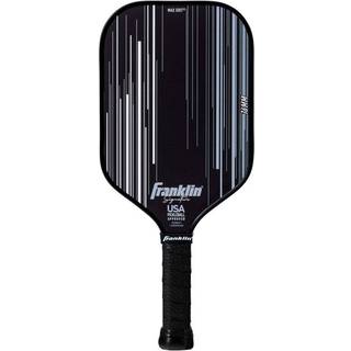 Franklin Signature Series Pro Pickleball-kølle med MaxGrit-overflade, USAPA-turneringsgodkendt, 16 mm polypropylenkerne, Pro-spiller sort