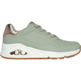 Skechers Skechers Green Womens Standard Fit Uno Trainers