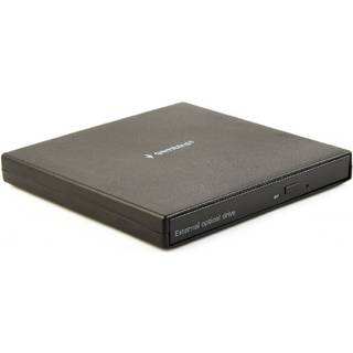 Gembird DVD±RW (±R DL) drive - USB 2.0 - external - DVD-RW (Brænder) - USB 2.0 - Sort