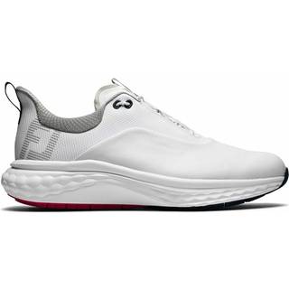Footjoy Quantum White/Blue/Pink 46,5 Golfsko til mænd