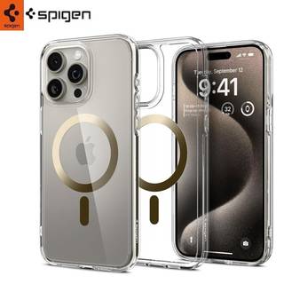 Spigen Ultra Hybrid MagSafe - gold - iPhone 15 Pro